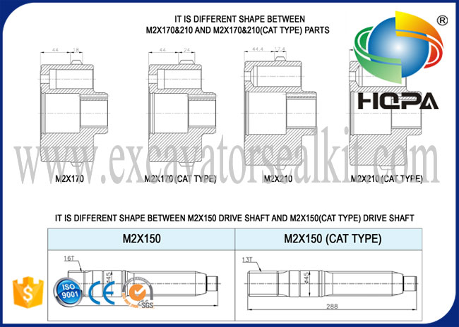 Ταλαντευθείτε την εξάρτηση hzzc-M2X170CHB επισκευής μηχανών για hd900-5 hd900-7 E330 E330B
